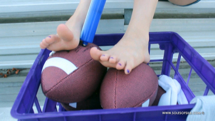 Soles of Silk - Jasey Rae inflated footballs